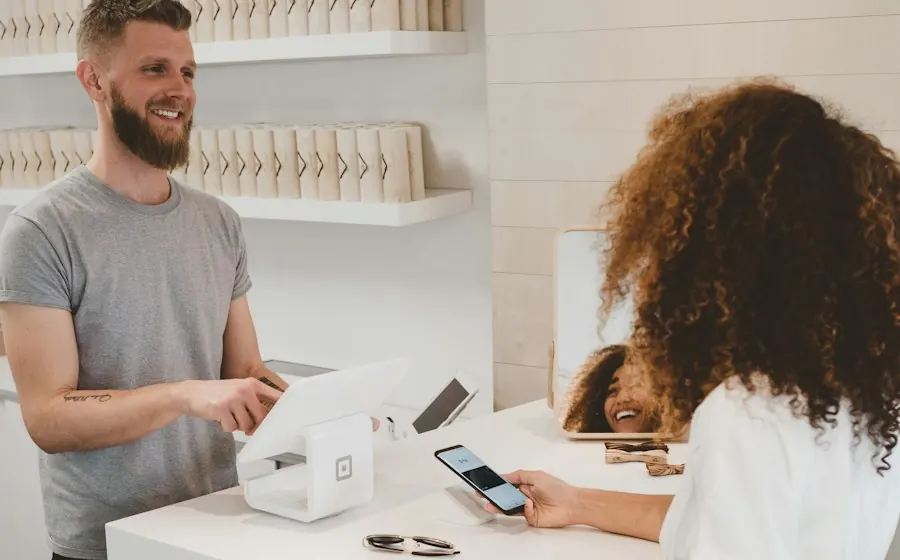 E-commerce checkout on a phone
